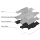 dc fix CONCRETE TILES Self-adhesive Premium Wall Tiles (1 tile) 6