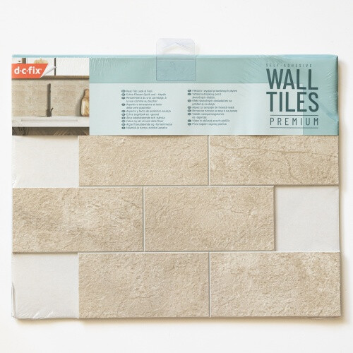 dc fix SANDSTONE TILES Self-adhesive Premium Wall Tiles (1 tile) 1