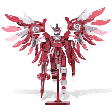 Piececool 3D Metaal Puzzels voor Volwassenen, Thundering Wings Mecha Model Kits, 215 Stuks