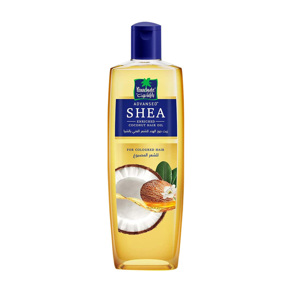 Parachute Advansed Shea Enriched Coconut Hair Oil| Moisturising Hair Oil|Nourishes Hair| For Frizz- Free Soft & Shiny Hair| No Silicones & Parabens |