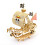 ki-gu-mi One Piece Going Merry Μοντέλο Πλοίου - Κιτ Μοντέλου One Piece - Ιαπωνικό Ξύλινο 3D Παζλ 1
