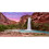 Avisar 36x18 polegadas de r   ptil Habitat Background Sunset Mountain Waterfall Terrarium Backestre 1