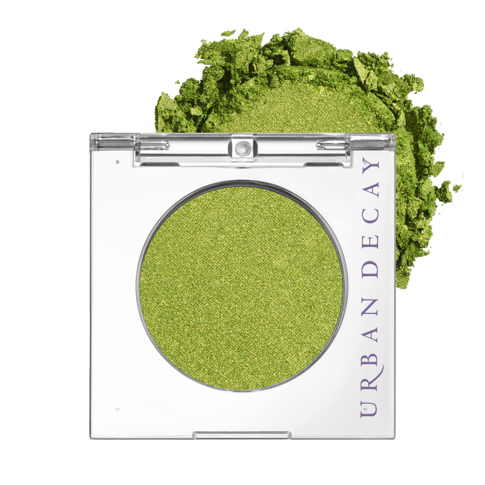URBAN DECAY 24/7 Longwear Eyeshadow Single (Freak - Lime Green Shimmer)  High-Pigment Eye Shadow Compact  Smooth & Blendable Colors  Crease-free  Vega