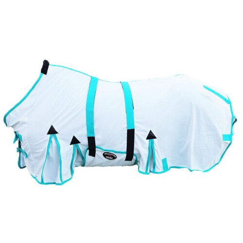 Challenger 60 """" Horse Mesh Light Weight Summer Flyheet Spring Airflow White 73403b