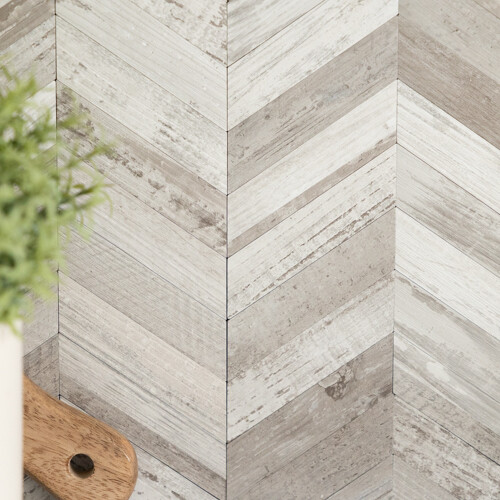dc fix HERRINGBONE Self-adhesive Premium Wall Tiles (1 tile)
