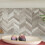 dc fix HERRINGBONE Self-adhesive Premium Wall Tiles (1 tile) 4