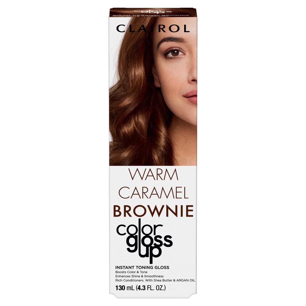 clairol color gloss Up Temporary Hair Dye  Warm caramel Brownie Hair color  Pack of 1