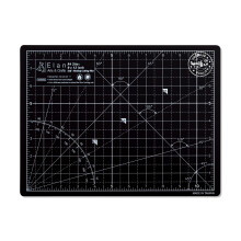 Elan Cutting Mat A4 Black & Taupe  Self Healing Cutting Mat 9 x 12 INCH  5-Ply Craft Mat Black  Hobby Cutting Mat 9x12 INCH  Fabric Cutting Board for