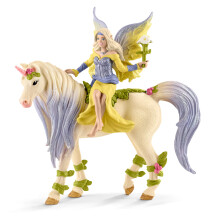 Schleich bayala Fairy Sera med Blossom Unicorn Set - Förtrollande Fantasy Magiska Leksaker
