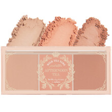 I'm Meme Palette - Nachmittagstee Rouge | Milchtee-Zeit, Rouge für Wangen, natürlich & neutral, 3 Farben, matte Puder
