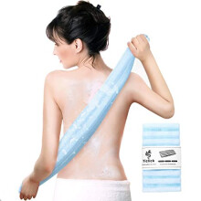 Yiclick 2pz Scrubbers per Schiena per Doccia, Esfoliante Corpo, Luffa Spugna Rete