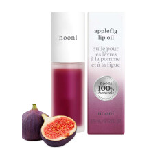 NOONI Korean Lip Oil - Applefig | Lip Stain Gift Long-Lasting Moisturizing Plumping Revitalizing for Dry Lips Waterproof No Peel Off Korean Li