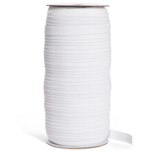 109 yardas Banda de elstica de 12 pulgadas para ropa de costura Bandas de punto de punto para artes y manualidades de bricolaje Suministros de repar