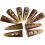 10pcs Large Horn Imitation Tooth Toggle Buttons Compatible with Coat Jacket Blazer Cream Bone 1