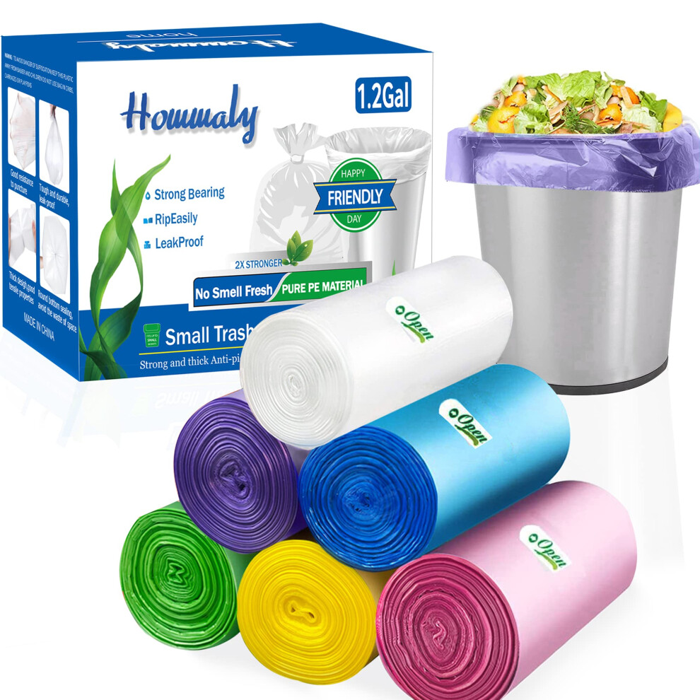 Bolsas De Basura Peque As De 12 Galones, Bolsas De Basura, Bolsas De Basura De 15 Litros, Bolsas De Basura Para El Hogar, La Oficina, La Cocina,-image
