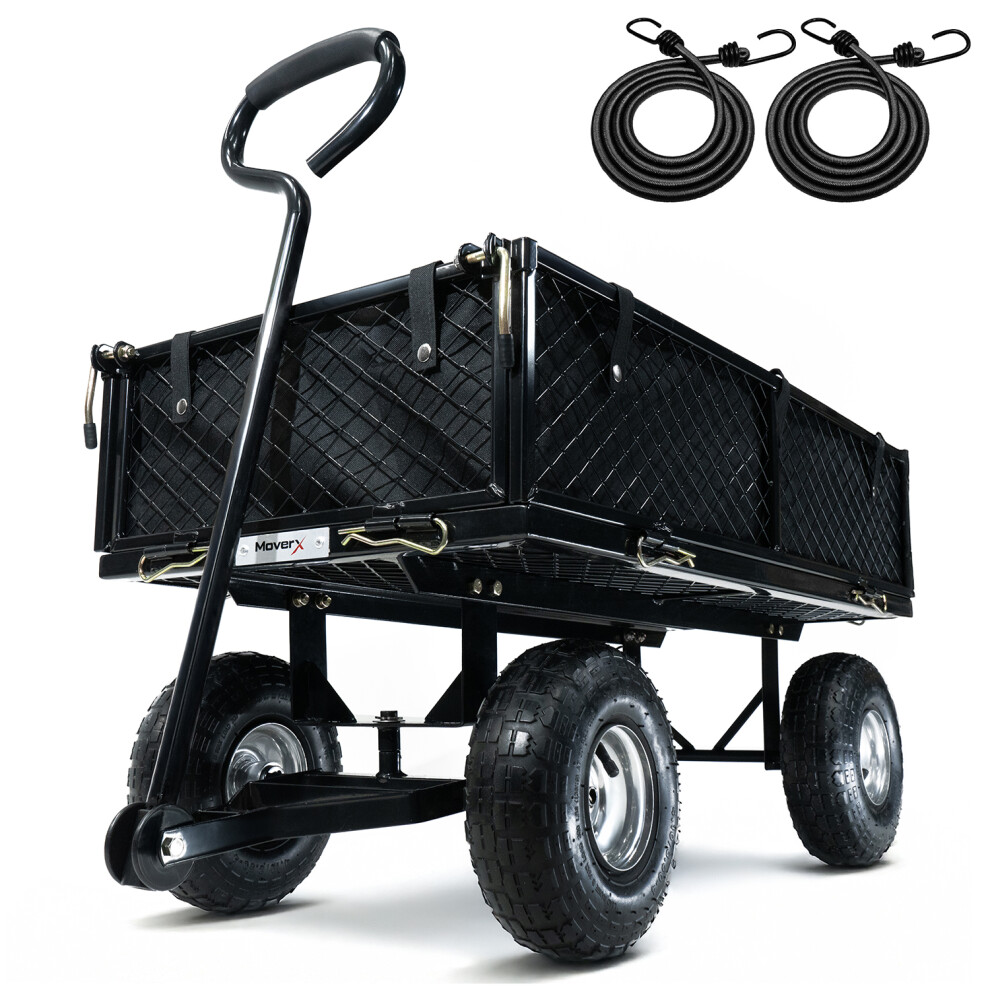 MoverX Garden Trolley 250kg Heavy-Duty Outdoor Wagon