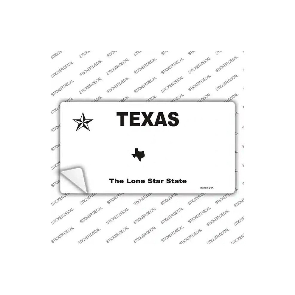 Smart Blonde Lp-5130S-Xl Texas State Novelty Sticker Decal - Extra Large 792636321900