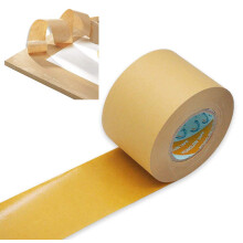 Auto-plaza 2'' inch (5cm) Wide 55 Yd (50m) Lenth Self Adhesive Backing Tape Picture Framing Canvas Craft Brown Kraft