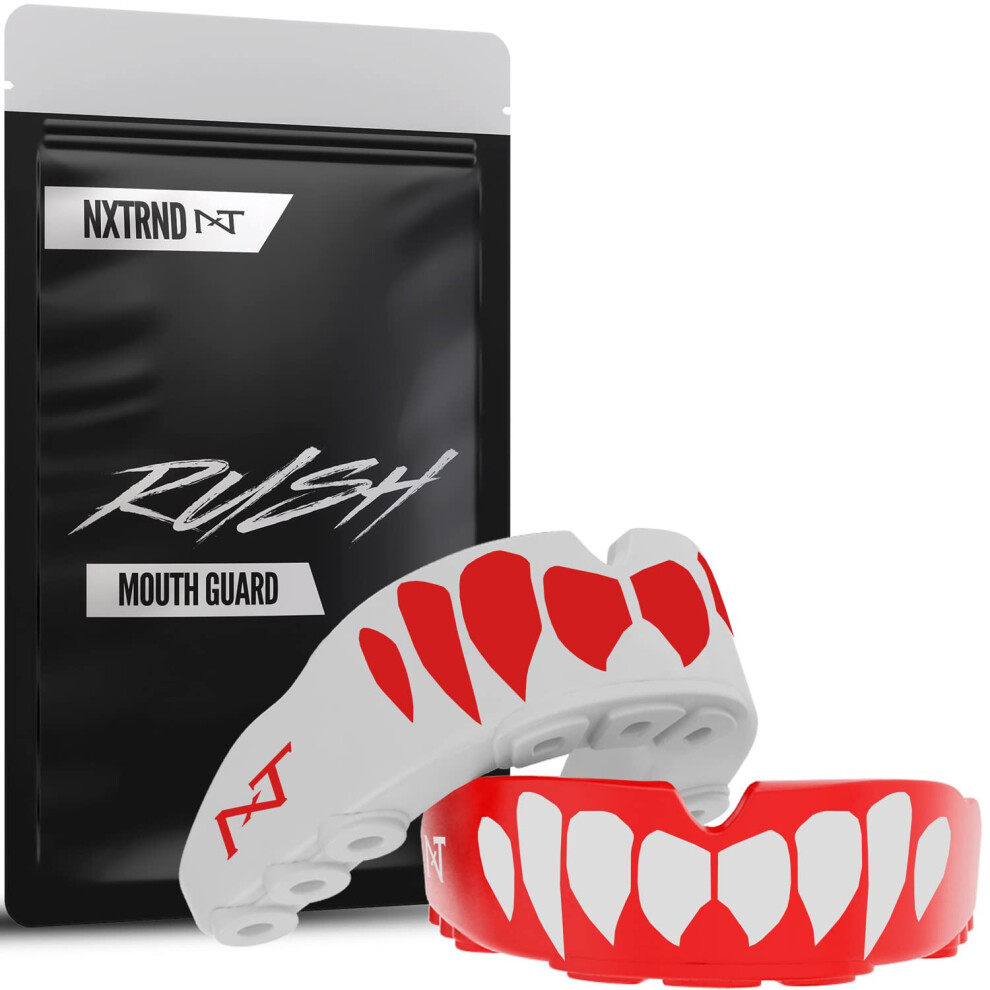 Lot de 2 prot   ge-dents Nxtrnd Rush pour le sport, pour la boxe, le jiu-jitsu, le MMA, la lutte, le football, la crosse et tous les sports. Convie