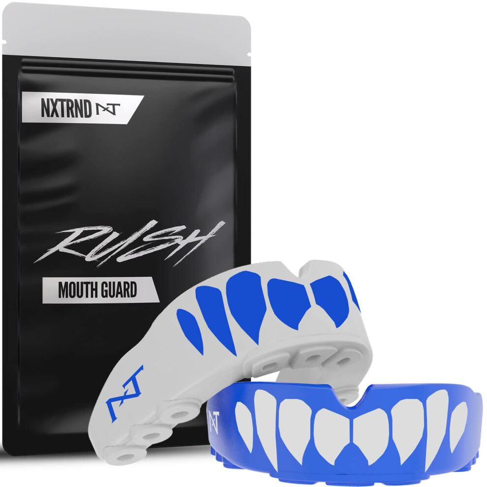 Lot de 2 prot   ge-dents Nxtrnd Rush pour le sport, pour la boxe, le jiu-jitsu, le MMA, la lutte, le football, la crosse et tous les sports. Convie
