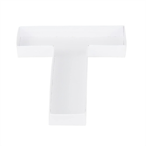 20.8cm Paper Mache Cardboard Letter Shaped Box Container (T) 1