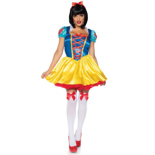 2PC.Classic Snow White corset