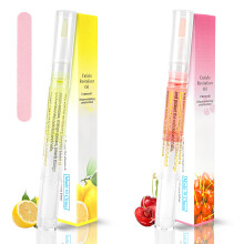 2PCS Cuticle Oil Pen for Nails Nail Oil Pen for Nail Care Cuticle Oil for Nails with Nail File Nail Oil Cuticle Prevent Dry Cracking and Hangnail