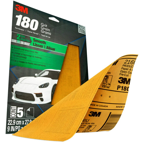 3M Hojas de Oro 9X11 P180 1