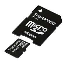 4 GB Microsdhc-kort (KLASSE10)