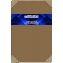 50 folhas de papel de cartolina colorida de bolsa marrom - 11 x 17 polegadas tabl ide | Ledger | Tamanho do livreto - 80 lb/libra tampa | Peso do