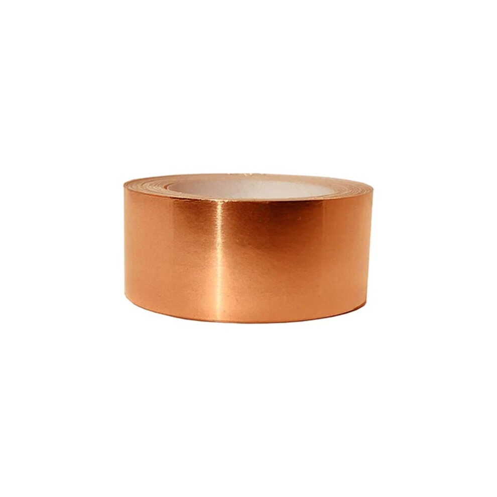 (20mm x 4 Metres) Copper Tape Copper Slug Tape Self-adhesive Copper Foil Tape for Slugs & Snails