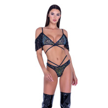6438  Pailletten-Fischnetz-Trgershorts