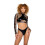 6502 - Pride Cropped Vinyl Halter Neck Top 1