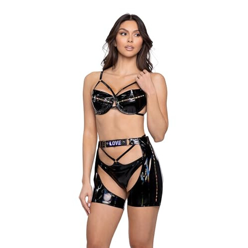 6504 - Pride Light Up Vinyl Chaps