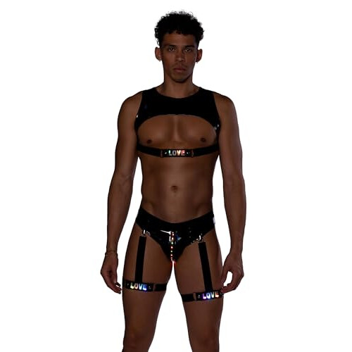 6507 - Pride Cropped Vinyl Top 1