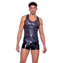 6520 - Shimmer Camouflage Tank Top