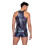 6529 - Rainbow Shimmer Camouflage Tank Top 2