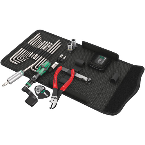 Wera 9100 Guitar Special Tool Set in Kraftform pouch