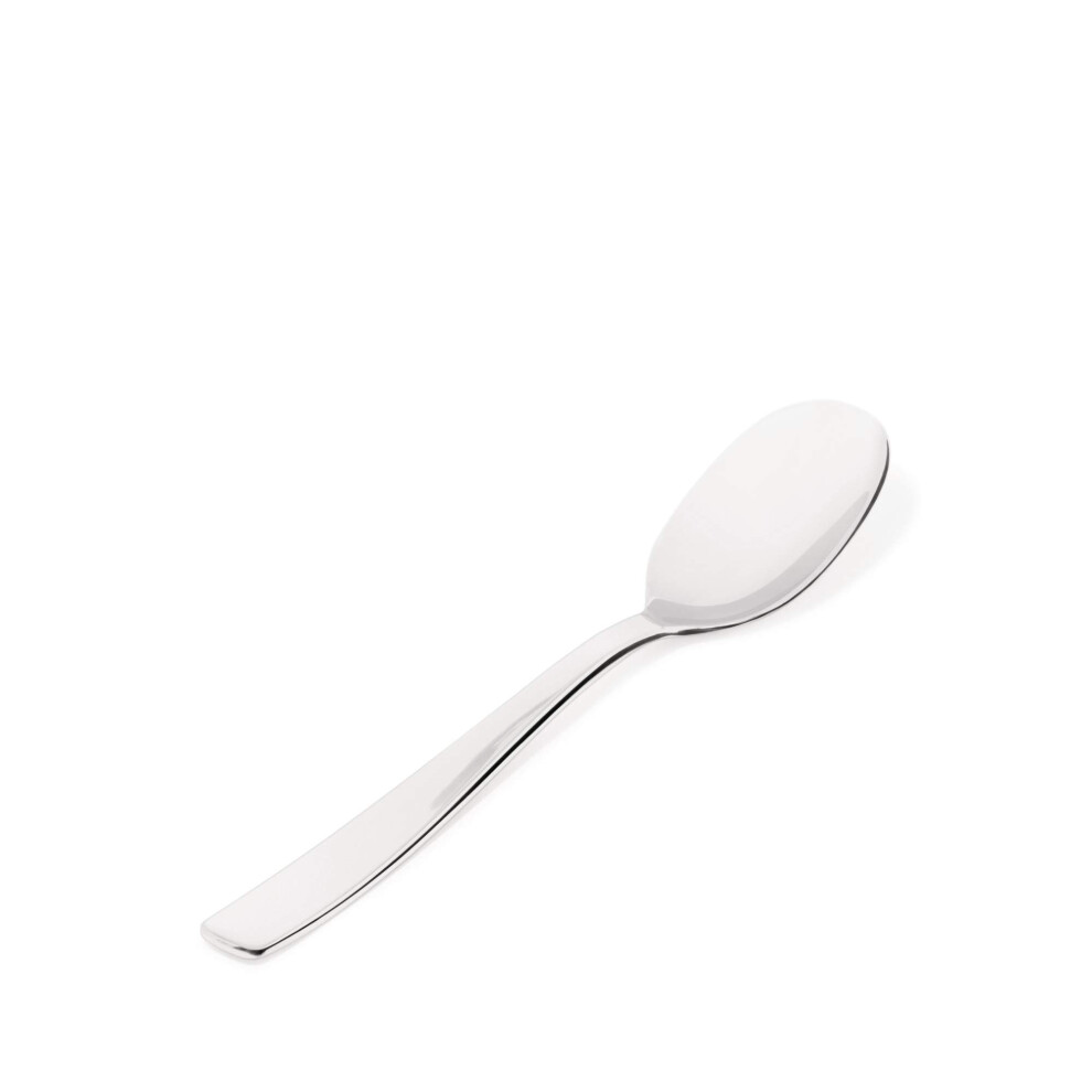 A Di Alessi """"Knifeforkspoon"""" 6 1/2-Inch Dessert Spoon  Mirror Polish  Set of 6
