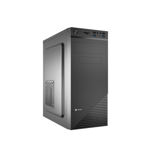 PC Behuizing - NATEC - Cabassu G2 - Midi Toren - USB 3.0 - Grijs/Zwart