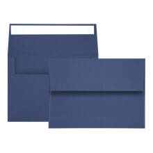A7 Navy Blue Invitation 5x7 Konvolutter 100 Count- Selvforsegling Firkantet klap perfekt til 5x7 kort bryllupper f?dselsdag invitationer Graduati
