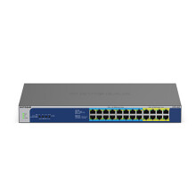Netwerkswitch - NETGEAR - GS524UP - 24 Gigabit-poorten - PoE++ - Niet beheersbaar