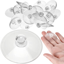 AccEncyc 30 csomag kis tapadkorongok 45 mm/1,75 hvelykes tkzsgtl tapadkorong horgok nlkl veg asztallapokhoz s lakberendezshez