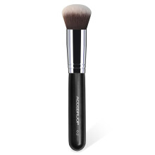 ACOSBRUOP Foundation Brush Round Top Kabuki Foundation Brush og professionel makeupbørste til flydende blanding mineralpulver Bufting Stippling M