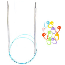 addi Turbo Original 60 inch (150 cm) US 00 (1,75 mm) rondbreinaald Gladde en gladde afwerking Standaard conus en punten Gladde verbindingen Goud soep