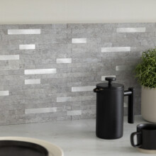 dc fix METAL AND STONE Self-adhesive Premium Wall Tiles (1 tile)