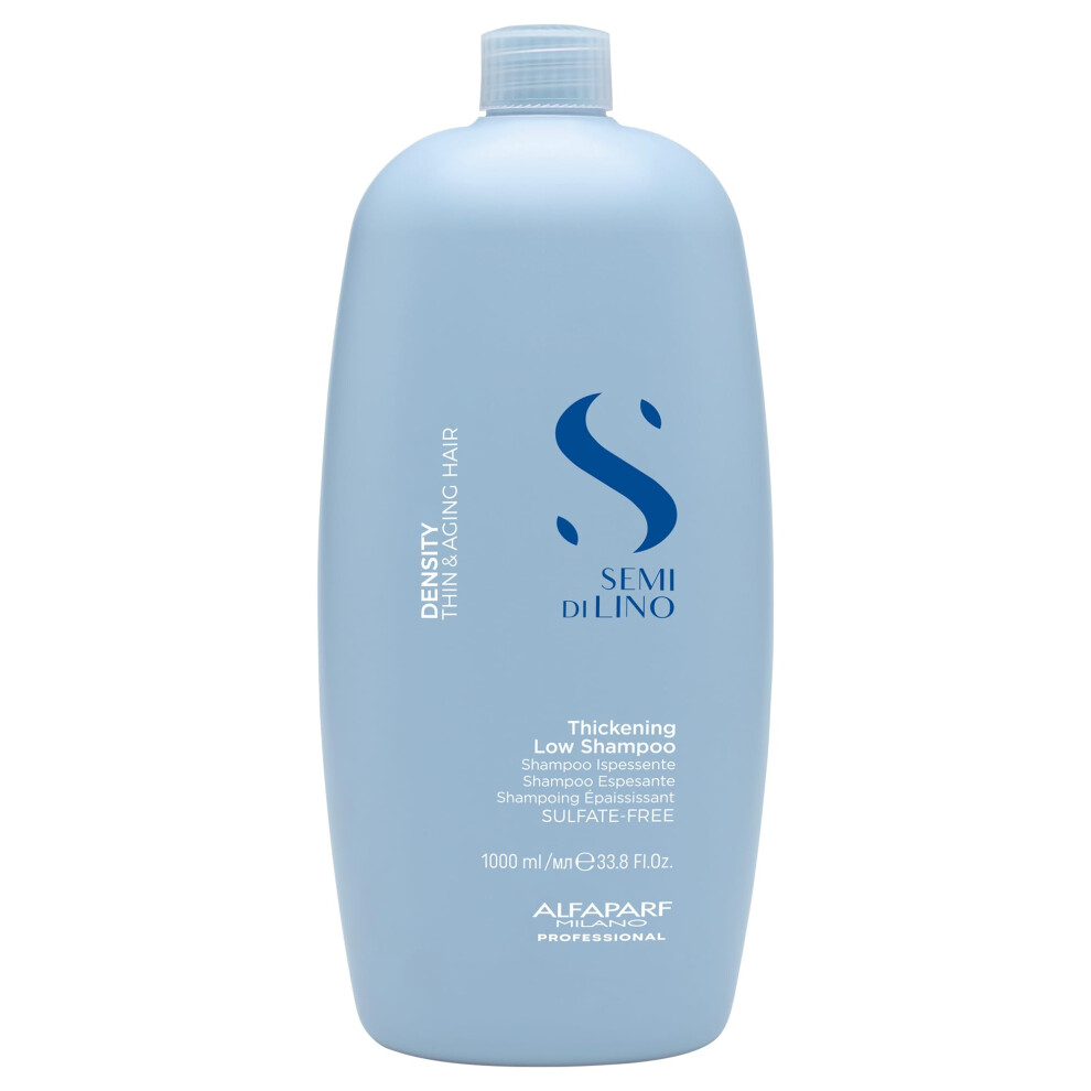 Alfaparf Milano Semi Di Lino Density Thickening Low Shampoo 1L - Image 5