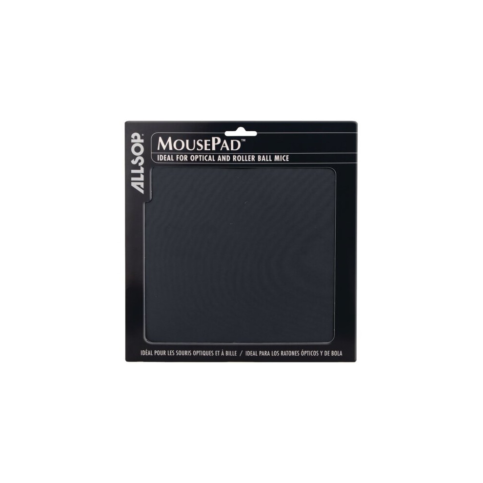 Photos - Other for Computer Allsop Basic Mouse Pad  Black 28229(28229)