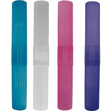 American Comb tandb?rsteholder (Bl? Pink Hvid Lilla) - Fremstillet i USA. M/Ventilationshuller.