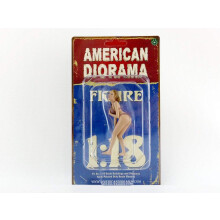 American Diorama May Bikini Calendar Girl Figure for 1/18 Scale Models
